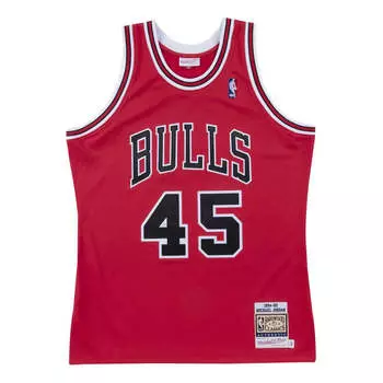 Джерси Mitchell & Ness NBA Michael Jordan Chicago Bulls 1994/95 Jersey #45, красный