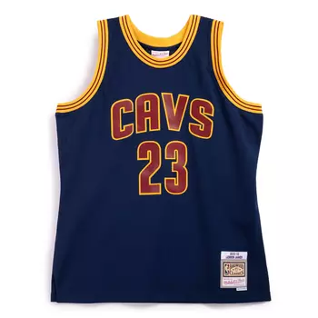 Джерси Mitchell & Ness NBA Swingman Cleveland Cavaliers Alternate 15-16 Basketball Jersey 'Lebron James', темно-синий