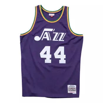 Джерси Mitchell & Ness NBA Swingman Jersey New Orleans Jazz Road 1974-75 Pete Maravich 'Purple', фиолетовый