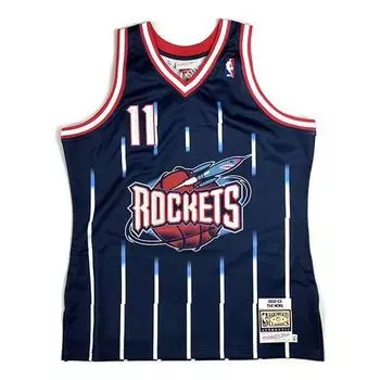 Джерси Mitchell & Ness NBA Yao Ming Houston Rockets 2002/03 Authentic Jersey #11, темно-синий