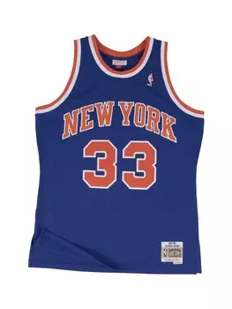 Джерси Mitchell & Ness New York Knicks Road 1991-92 Patrick Ewing, темно-синий