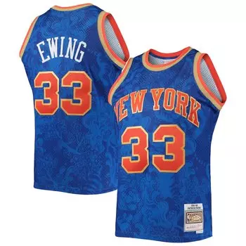Джерси Mitchell & Ness New York Knicks, синий