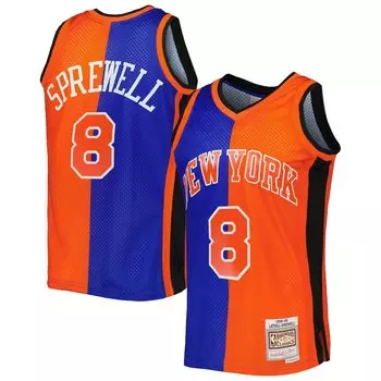 Джерси Mitchell & Ness New York Knicks, синий