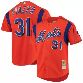 Джерси Mitchell & Ness New York Mets, оранжевый