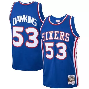 Джерси Mitchell & Ness Philadelphia 76Ers, роял