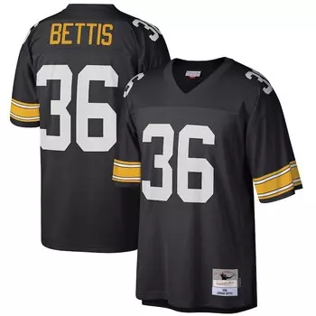Джерси Mitchell & Ness Pittsburgh Steelers, черный