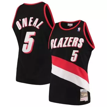 Джерси Mitchell & Ness Portland Trail Blazers, черный
