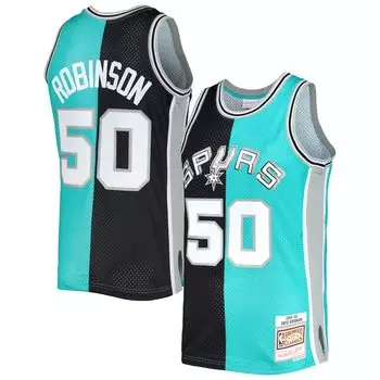Джерси Mitchell & Ness San Antonio Spurs, черный