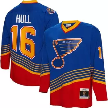Джерси Mitchell & Ness St Louis Blues, синий