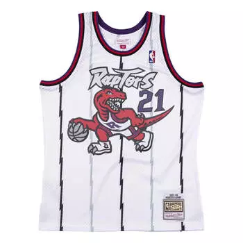 Джерси Mitchell & Ness Swingman Jersey Toronto Raptors 1997-98 Marcus Camby 'White', белый