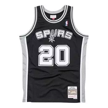 Джерси Mitchell & Ness Swingman 'San Antonio Spurs - Manu Ginobili', черный