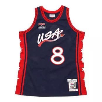 Джерси Mitchell & Ness Team USA 1996-97 Jerseys 'Scottie Pippen 8', темно-синий