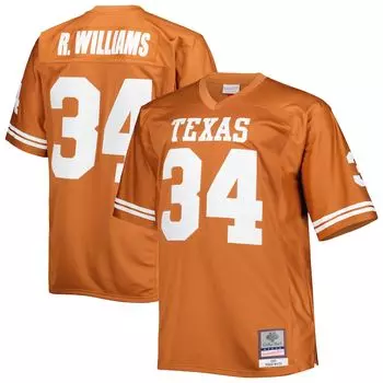 Джерси Mitchell & Ness Texas Longhorns, оранжевый