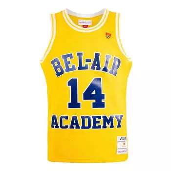 Джерси Mitchell & Ness x Bel-Air Home Jersey 'Smith 14', желтый