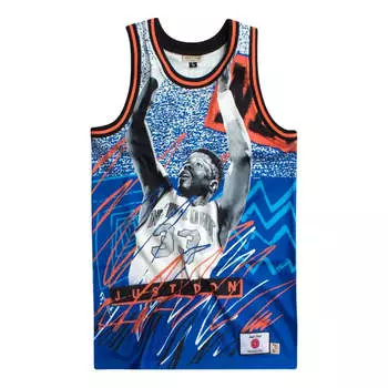 Джерси Mitchell & Ness x JUST DONNY New York Knicks Sublimated Jersey 'Blue', синий