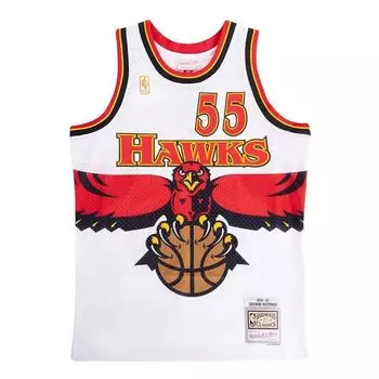 Джерси Mitchell & Ness x NBA Atlanta Hawks 1996-97 Swingman Jersey 'Dikembe Mutombo 55', белый
