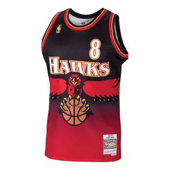 Джерси Mitchell & Ness x NBA Atlanta Hawks 1996-97 Hardwood Classics Swingman Jersey 'Steve Smith 8', красный