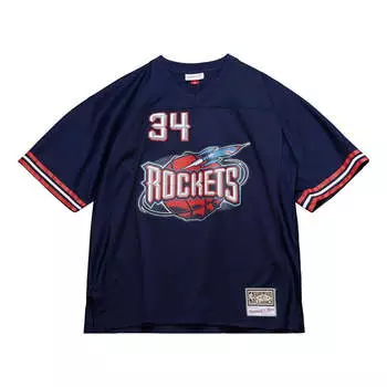 Джерси Mitchell & Ness x NBA Audible Houston Rockets Jersey 'Hakeem Olajuwon 34', темно-синий