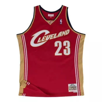 Джерси Mitchell & Ness x NBA Cleveland Cavaliers 2003-04 Road Swingman Jersey 'Lebron James 23', красный