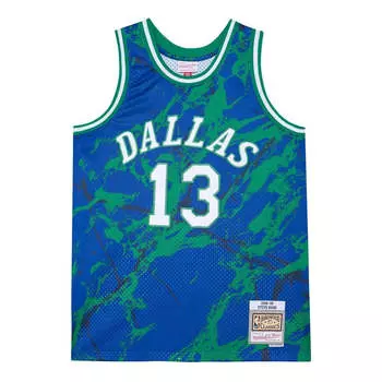 Джерси Mitchell & Ness x NBA Dallas Mavericks 1998-99 Marble Swingman Jersey 'Steve Nash 13', синий