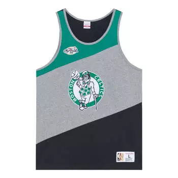 Джерси Mitchell & Ness x NBA HWC Colorblocked Cotton Tank 'Chicago Bulls', серый