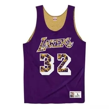 Джерси Mitchell & Ness x NBA Lakers 1992 Reversible Mesh Jersey 'Magic Johnson 32', фиолетовый