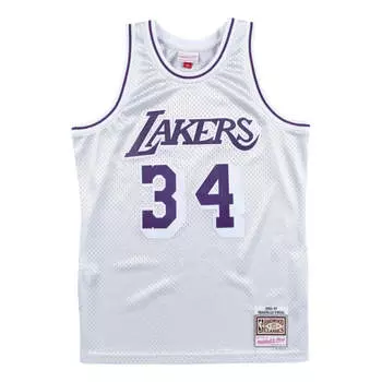 Джерси Mitchell & Ness x NBA Los Angeles Lakers 1996-97 Jersey 'Shaquille O'Neal 34', белый