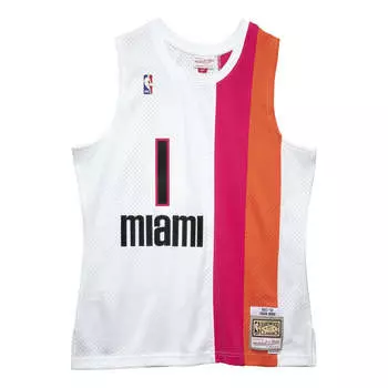 Джерси Mitchell & Ness x NBA Miami Heat 2011-12 Swingman Jersey 'Chris Bosh 1', белый