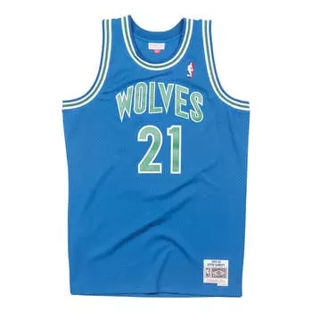 Джерси Mitchell & Ness x NBA Minnesota Timberwolves 1995-96 Road Swingman Jersey 'Kevin Garnett 21', синий