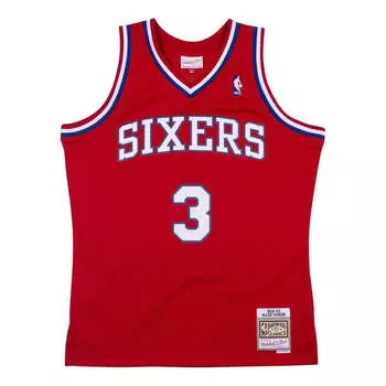 Джерси Mitchell & Ness x NBA Philadelphia 76ers2002-03 Swingman Jersey 'Allen Iverson', красный