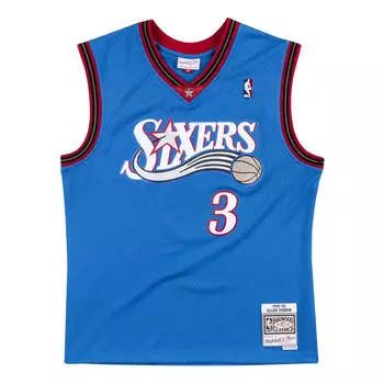 Джерси Mitchell & Ness x NBA Philadelphia 76ers 1999-2000 Swingman Jersey 'Allen Iverson 3', синий