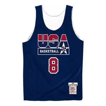 Джерси Mitchell & Ness x NBA Reversible Practice Team USA 1992 Jerseys 'Scottie Pippen 8', темно-синий