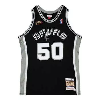 Джерси Mitchell & Ness x NBA San Antonio Spurs 1998-99 Jerseys 'David Robinson 50', черный
