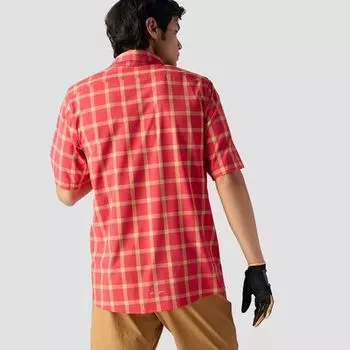 Джерси MTB на пуговицах мужское Backcountry, цвет Baked Apple Plaid