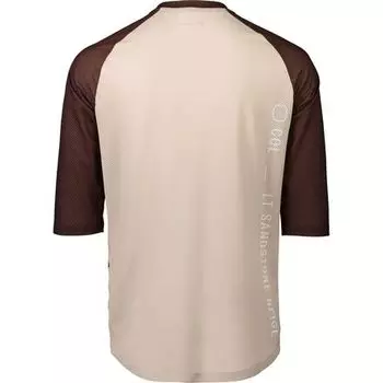 Джерси MTB Pure 3/4 мужские POC, цвет Light Sandstone Beige/Axinite Brown