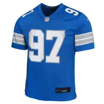 Джерси Nike Aidan Hutchinson Detroit Lions, синий