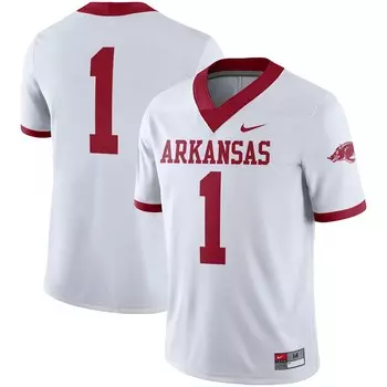 Джерси Nike Arkansas Razorbacks, белый
