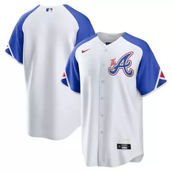 Джерси Nike Atlanta Braves, белый