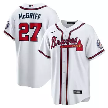 Джерси Nike Atlanta Braves, белый