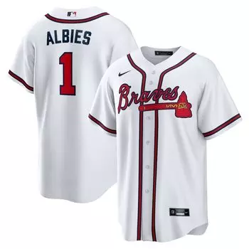 Джерси Nike Atlanta Braves, белый