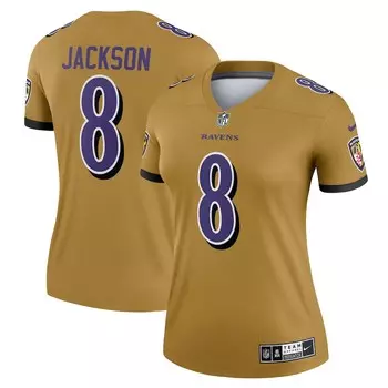 Джерси Nike Baltimore Ravens, золотой
