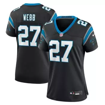 Джерси Nike Carolina Panthers, черный