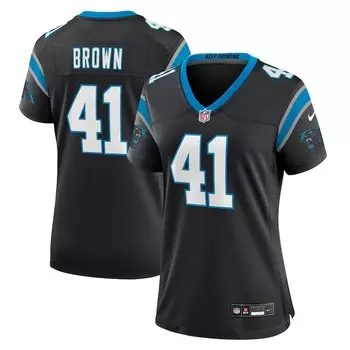 Джерси Nike Carolina Panthers, черный