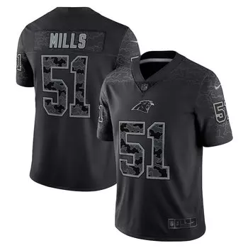 Джерси Nike Carolina Panthers, черный
