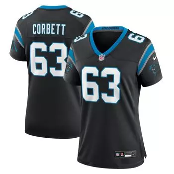 Джерси Nike Carolina Panthers, черный