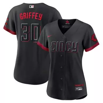 Джерси Nike Cincinnati Reds, черный