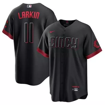 Джерси Nike Cincinnati Reds, черный