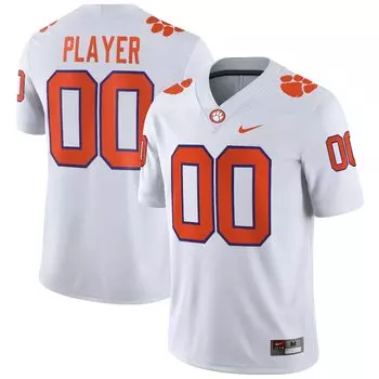 Джерси Nike Clemson Tigers, белый