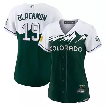 Джерси Nike Colorado Rockies, зеленый