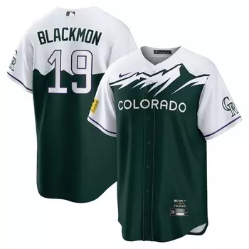 Джерси Nike Colorado Rockies, зеленый
